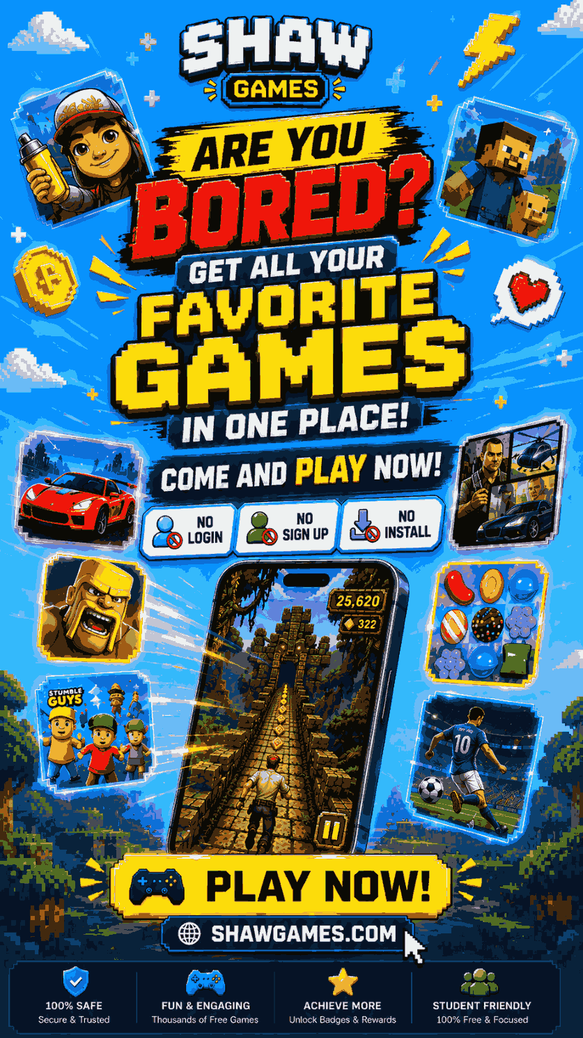 ShawGames — all your favorite games in one place